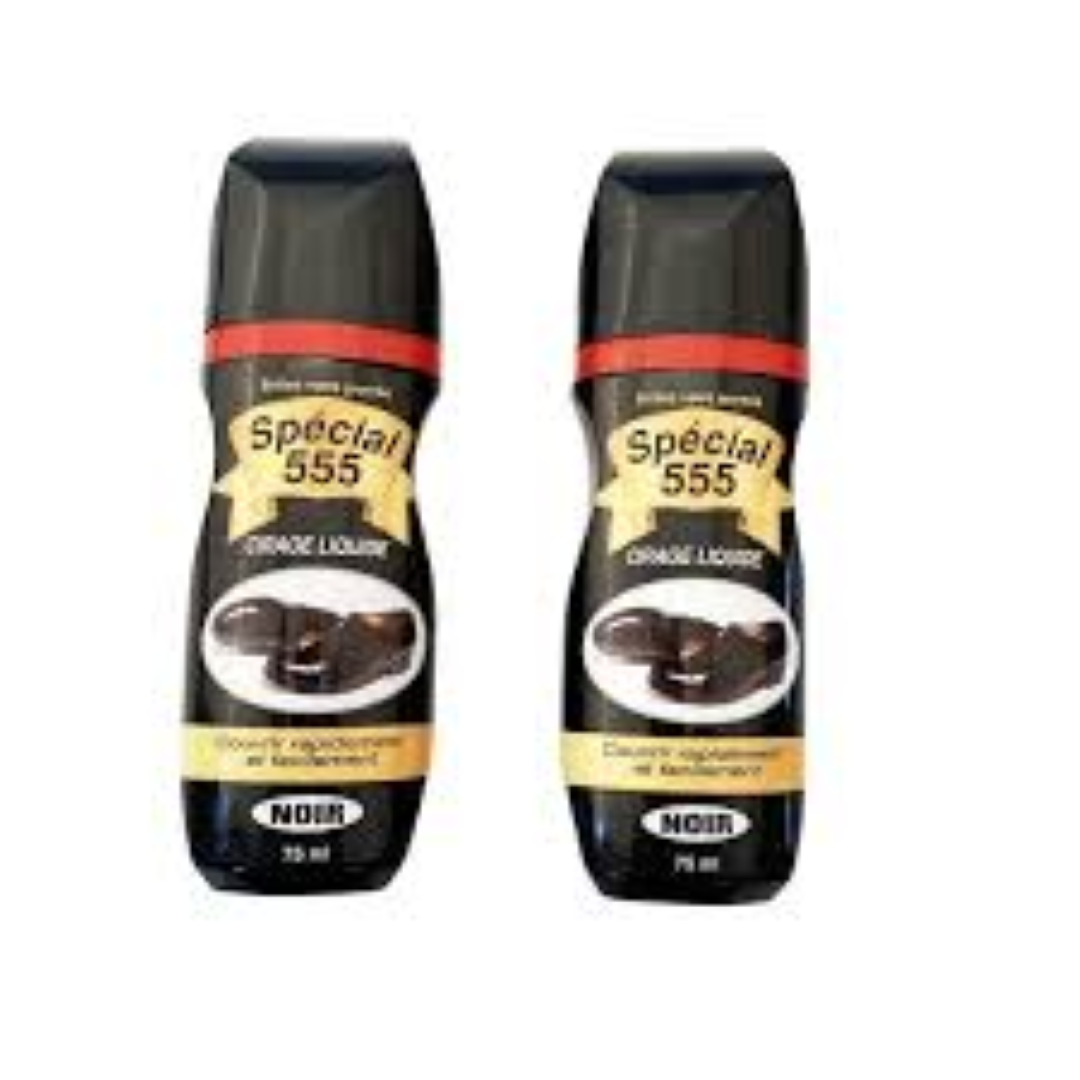 SPECIAL 555 SHOE POLISH NOIR 75ML